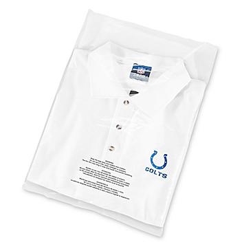 Open End Suffocation Warning Bags - 1 Mil, 12 x 18" S-18058