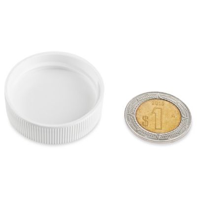 Tapas de Polipropileno Acanaladas - 33/400, Blanco S-18060