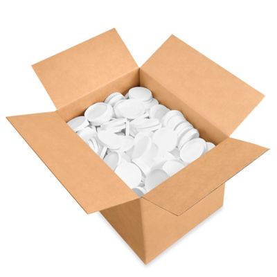 Clear PET Round Wide-Mouth Plastic Jars Skid Lot - 1/2 Gallon