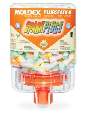 Moldex&reg; SparkPlugs&reg; Wall Mount Earplug Dispenser - Small S-18105