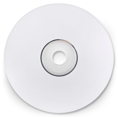 CD/DVD Labels - Laser, White Glossy S-18144 - ULINE