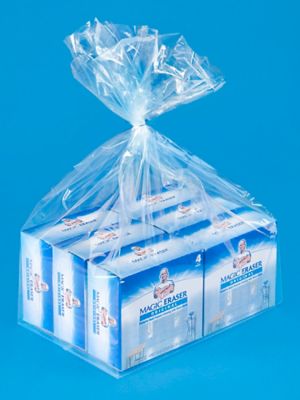 12 x 8 x 24" 2 Mil Gusseted Poly Bags S-1816