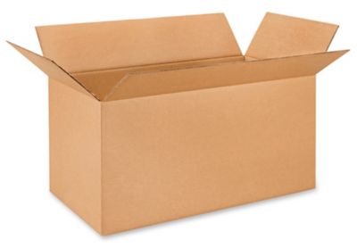 36 x 18 x 18" 275 lb Double Wall Corrugated Boxes S-18169