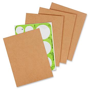 9 x 12" Chipboard Pads - .030" thick S-18200