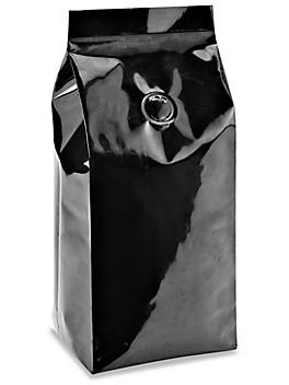 Gusseted Foil Coffee Bags - 3 3/8 x 2 1/2 x 13"