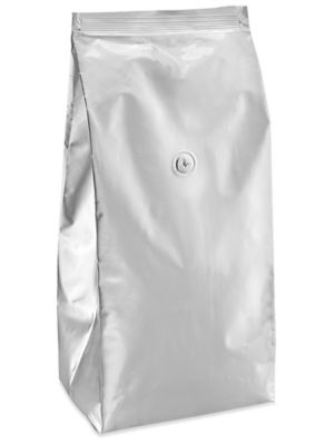 Green Coffee Bags - Foil Gusseted Center Seal 2 lb - 500 ct