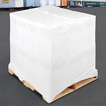UVI Shrink Pallet Bags - White, 4 Mil, 50 x 42 x 66" S-18240