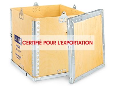 Wood Crate - 12 x 12 x 12" S-18246