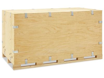 Heavy Duty Wood Crate 96 x 48 x 48" S18250 Uline