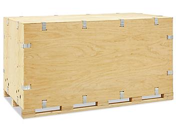 Heavy Duty Wood Crate - 96 x 48 x 48" S-18250