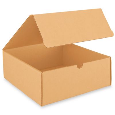 LZYKJGS 35 x 25 x 5 cm Caja de Envío Kraft para Envios de Paquete