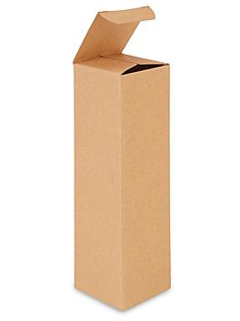 Reverse Tuck Cartons - Kraft, 2 1/2 x 2 1/2 x 8" S-18292