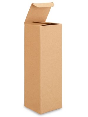 .036 Kraft Reverse Tuck Cartons, 3.5 x 2.5 x 6.75 (Carton of 250)