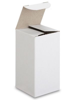 Reverse Tuck Cartons - White, 2 x 2 x 4" S-18297