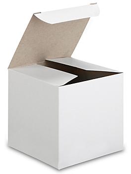Reverse Tuck Cartons - White, 4 x 4 x 4" S-18300