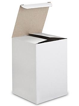 Reverse Tuck Cartons - White, 4 x 4 x 6" S-18301