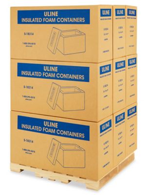 Styrofoam Boxes, Insulated Shipping Boxes, Foam Shippers in Stock - ULINE