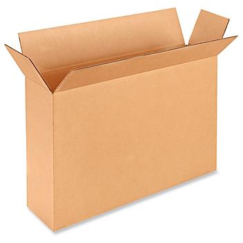 S-18319 – Boîtes de carton ondulé à ouverture latérale et rabat complet – 24 x 6 x 18 po, 275 lb