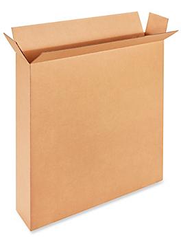 S-18321 – Boîtes de carton ondulé à ouverture latérale et rabat complet – 30 x 6 x 40 po, 275 lb