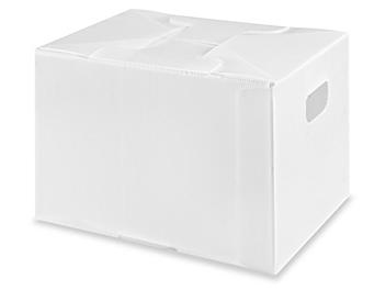 Corrugated Plastic Boxes - 16 x 12 x 12" S-18329