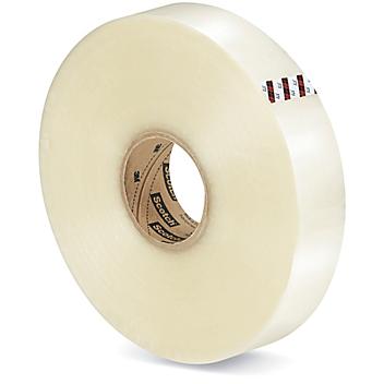 3M 371 Machine Length Tape - 2" x 1,000 yds, Clear S-1833