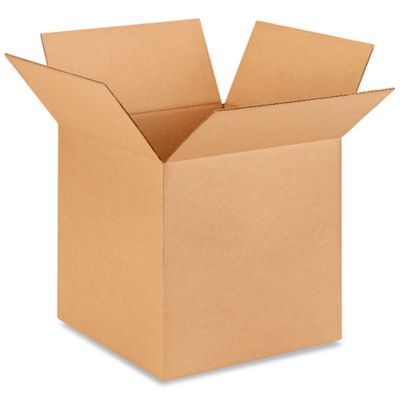 Cajas de cartón corrugado blanco, 14 x 14 x 14 , cubo para $1.97 En línea