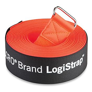 Jumbo Velcro&reg; Brand Strap - Standard, 2" x 16', Orange S-18396