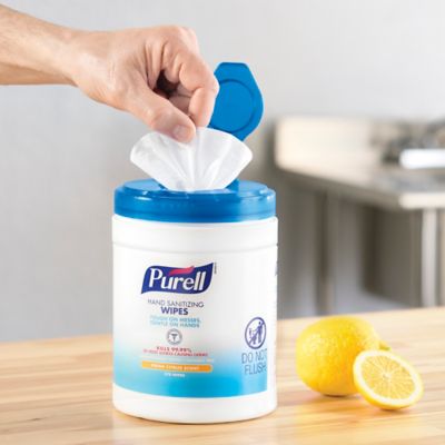 Purell® Hand Sanitizer Wipes - 270 ct S-18405 - ULINE