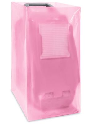 24 x 10 x 36 Anti-Static Gusseted Poly Liner - Pink Tinted (2 mil) - GBE  Packaging Supplies - Wholesale Packaging, Boxes, Mailers, Bubble, Poly Bags  - Product Packaging Supplies
