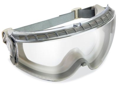 Uvex® by Honeywell Protege® S4201HS Protege® Ultra Lightweight Safety  Eyewear, HydroShield™ Anti-Fog, Gray Lens, Frameless/Wrap Around Frame,  Metallic Black, Polycarbonate Frame, Polycarbonate Lens, ANSI Z87.1, CSA  Z94.1, MIL-PRF-3