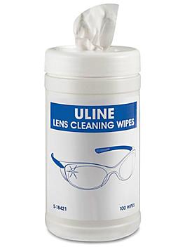 Uline Pop-Up Lens Cleaning Wipes S-18421
