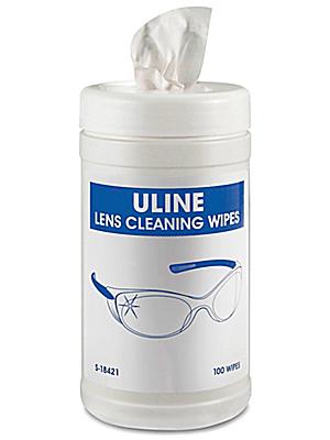 Uline Pop-Up Lens Cleaning Wipes S-18421 - Uline