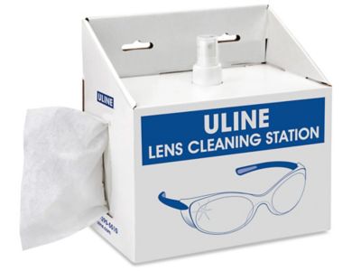 Uline Pop-Up Lens Cleaning Wipes S-18421 - Uline