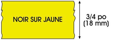 Ruban adhésif d'étiquettes TZE