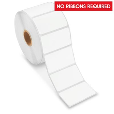 Removable Adhesive Desktop Direct Thermal Labels - 2 1/4 x 1 1/4" S-18452