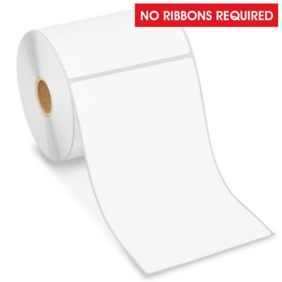 Desktop Direct Thermal Labels - 4 x 6 1/4" S-18465