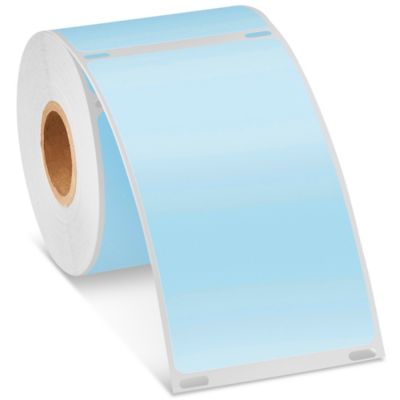 Uline Mini Printer Labels - Blue Paper, 2 5/16 x 4" S-18481BLU
