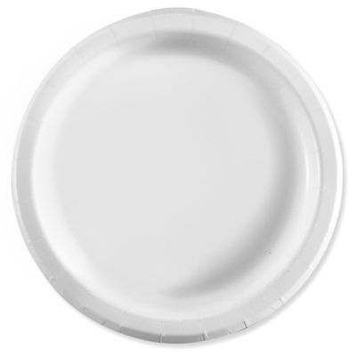 Uline Paper Plates - 7&quot;, Medium Weight