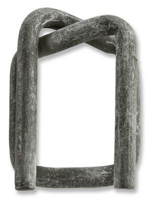 Boucles robustes en métal pour feuillard de cerclage en polypropylène – 1 1/2 po