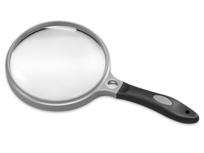 5 3X Large Round Hand Held Magnifier, industrial magnifying glass  supplier