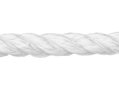 Carrete De 600 Pies (183 M) De Cuerda De Nylon Trenzada 1/4' (6mm) - 3 Cabos, Suave Y Resistente - Envío Rápido