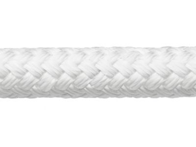 #4 - 1/8 x 1200' White Nylon Solid Braid Trotline