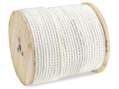 Twisted Polyester Rope - 3/8 x 600' S-18526 - Uline