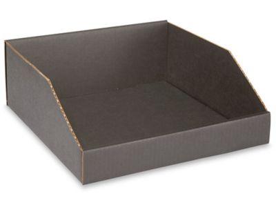 Corrugated Conductive Bins - 12 x 12 x 4 1/2" S-18534