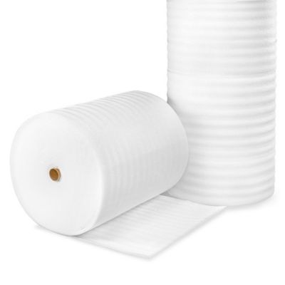 San Jamar® White Polyethylene Roll Bar Mat - 24W x 40'L