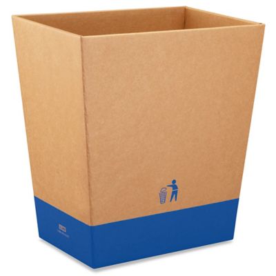 Kraft Corrugated Trash Can - 3 Gallon S-18541