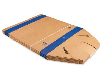 Kraft Hexagonal Corrugated Trash Can - 30 Gallon S-18542 - ULINE