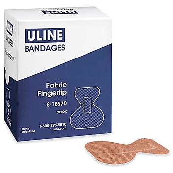 Uline Bandages - Fabric Fingertip S-18570