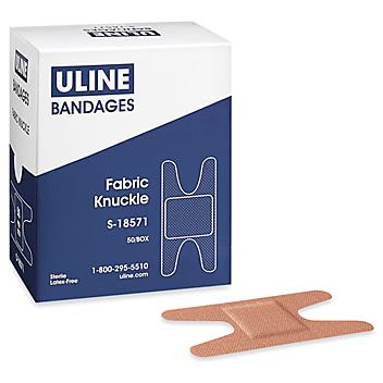 Uline Bandages - Fabric, Knuckle S-18571