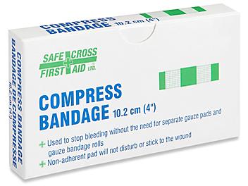 Compress Bandages - 4 x 4" S-18581